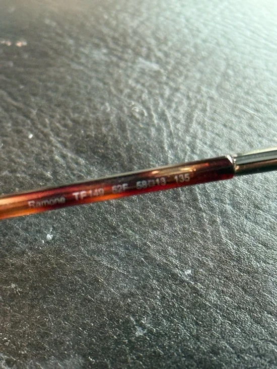 Tom Ford Ramone TF149 52F Aviator Sunglasses Tortoise Brown Gradient Italy Luxur - Picture 8 of 8